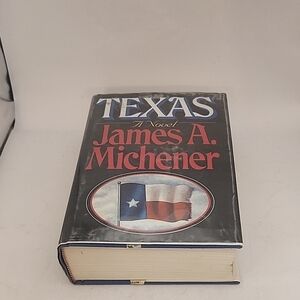 Vintage 1985 James A Michener "Texas" First Edition